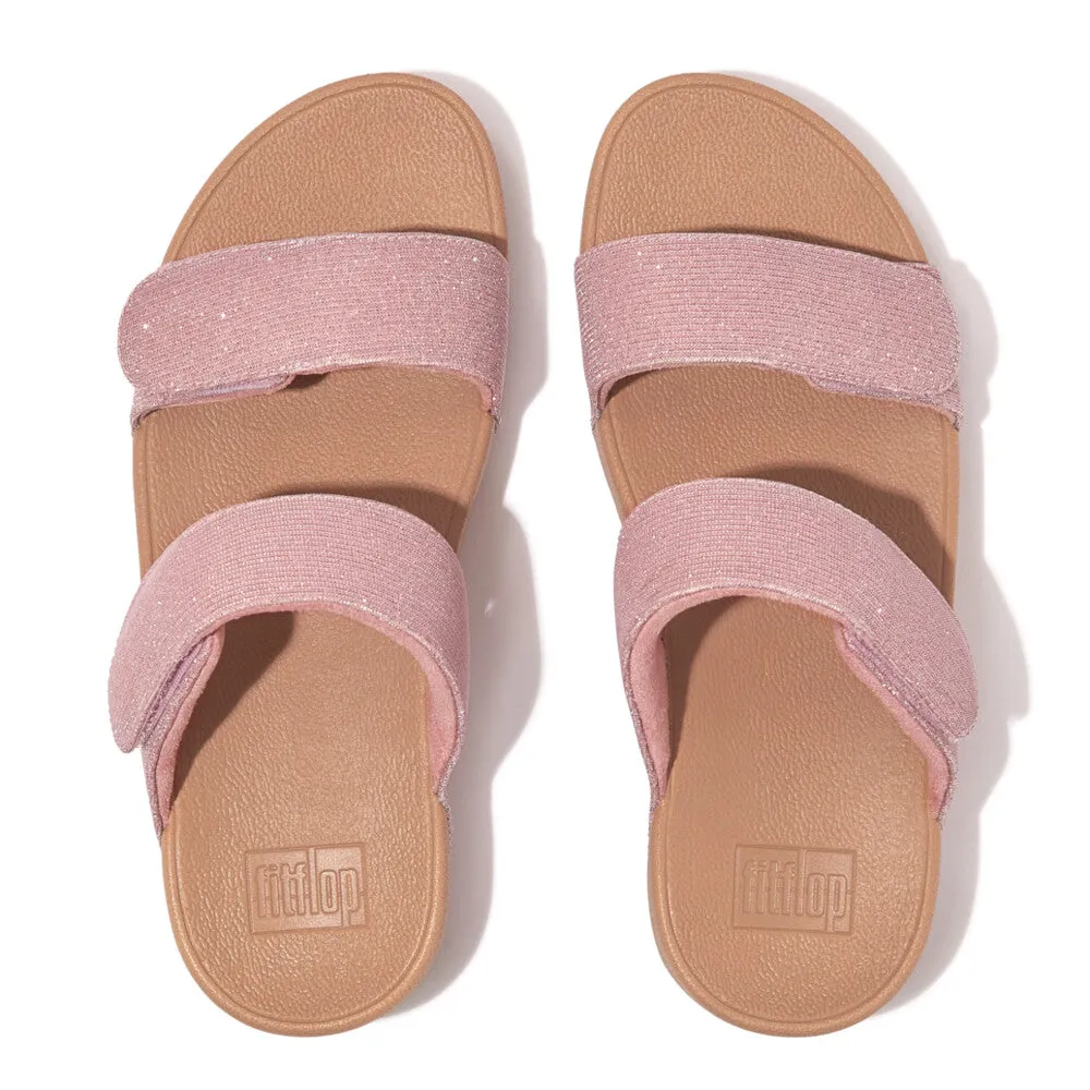 รองเท้าแตะ ผู้หญิง รุ่น LULU ADJUSTABLE SHIMMERLUX SLIDES