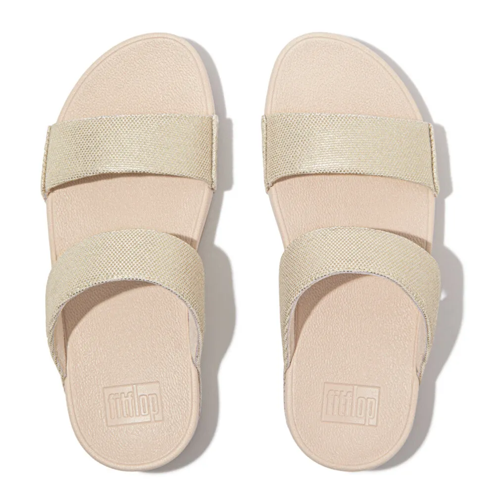 รองเท้าแตะ ผู้หญิง รุ่น LULU GLITZ-CANVAS SLIDES