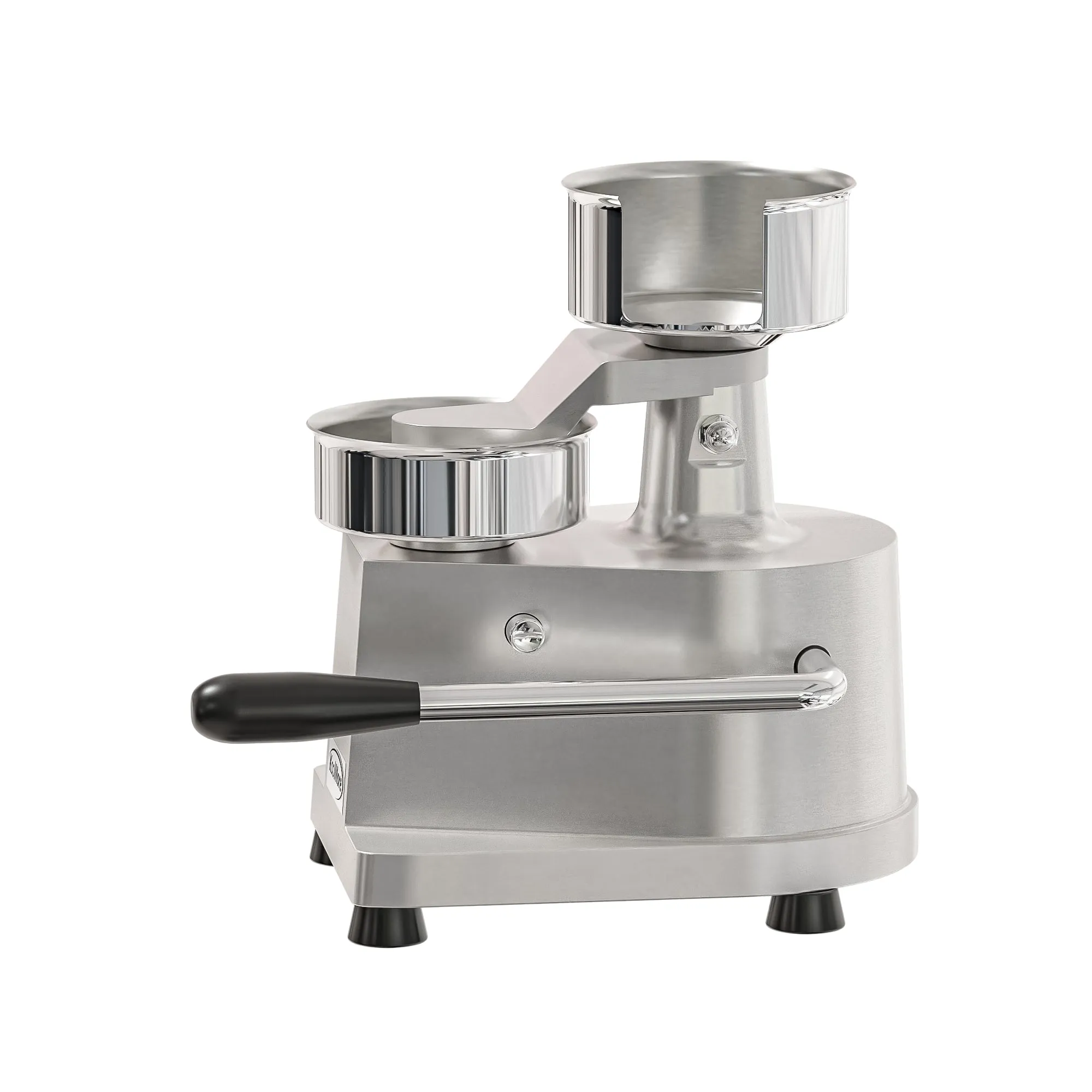 4 in. Heavy-Duty Hamburger Patty Molding Press with Handle, CHM-4.