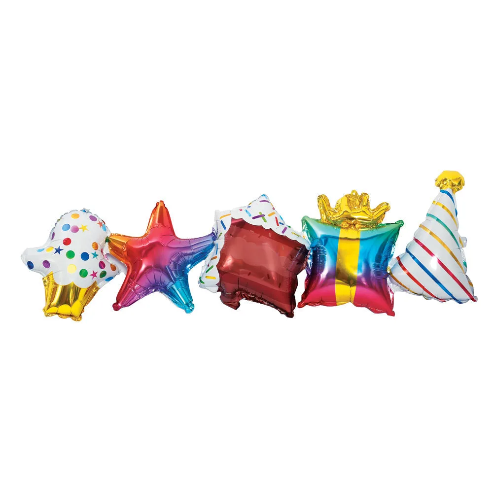 Air filled Birthday Cake Balloon Garland | 1ct