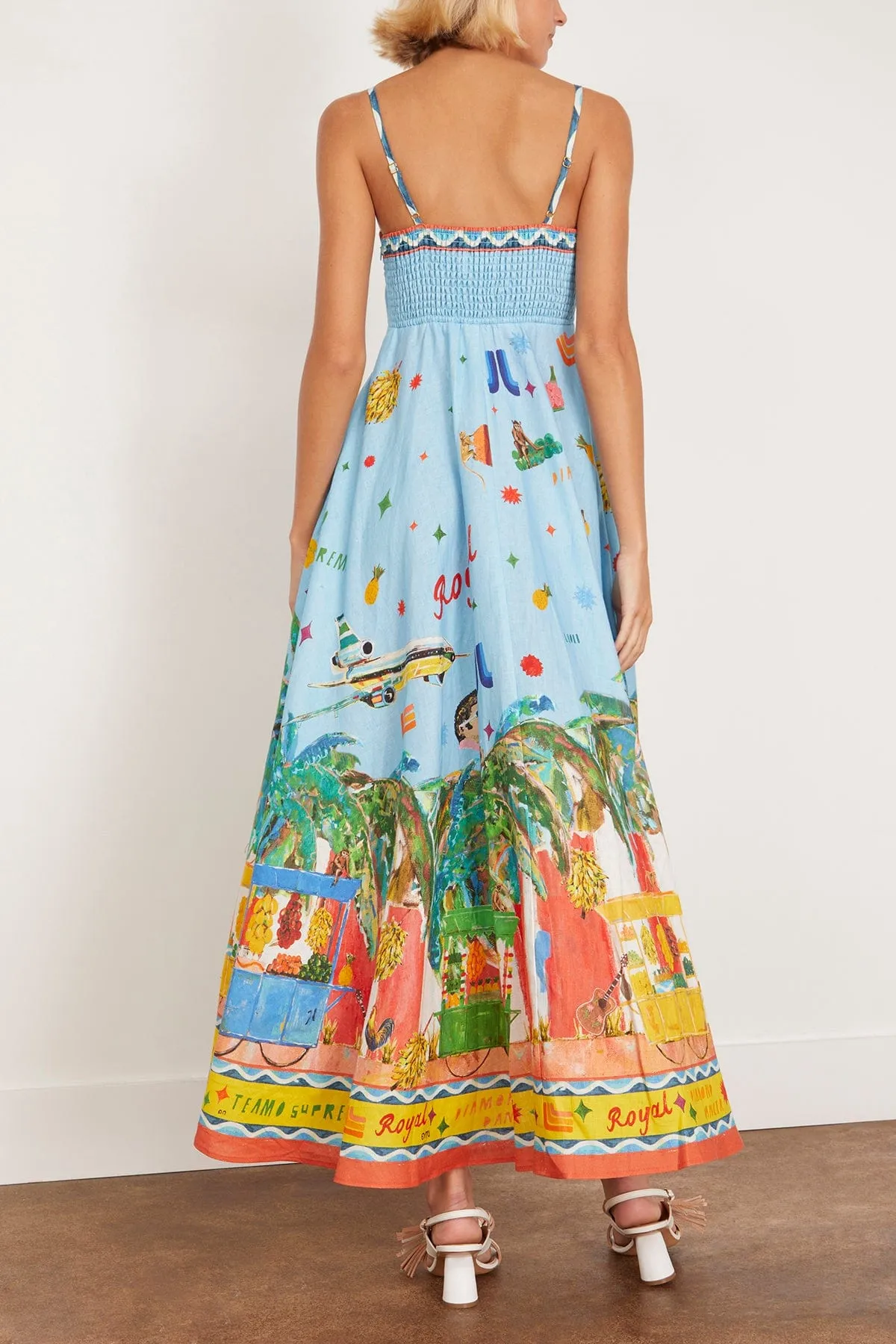 All Aboard Sundress in Multi