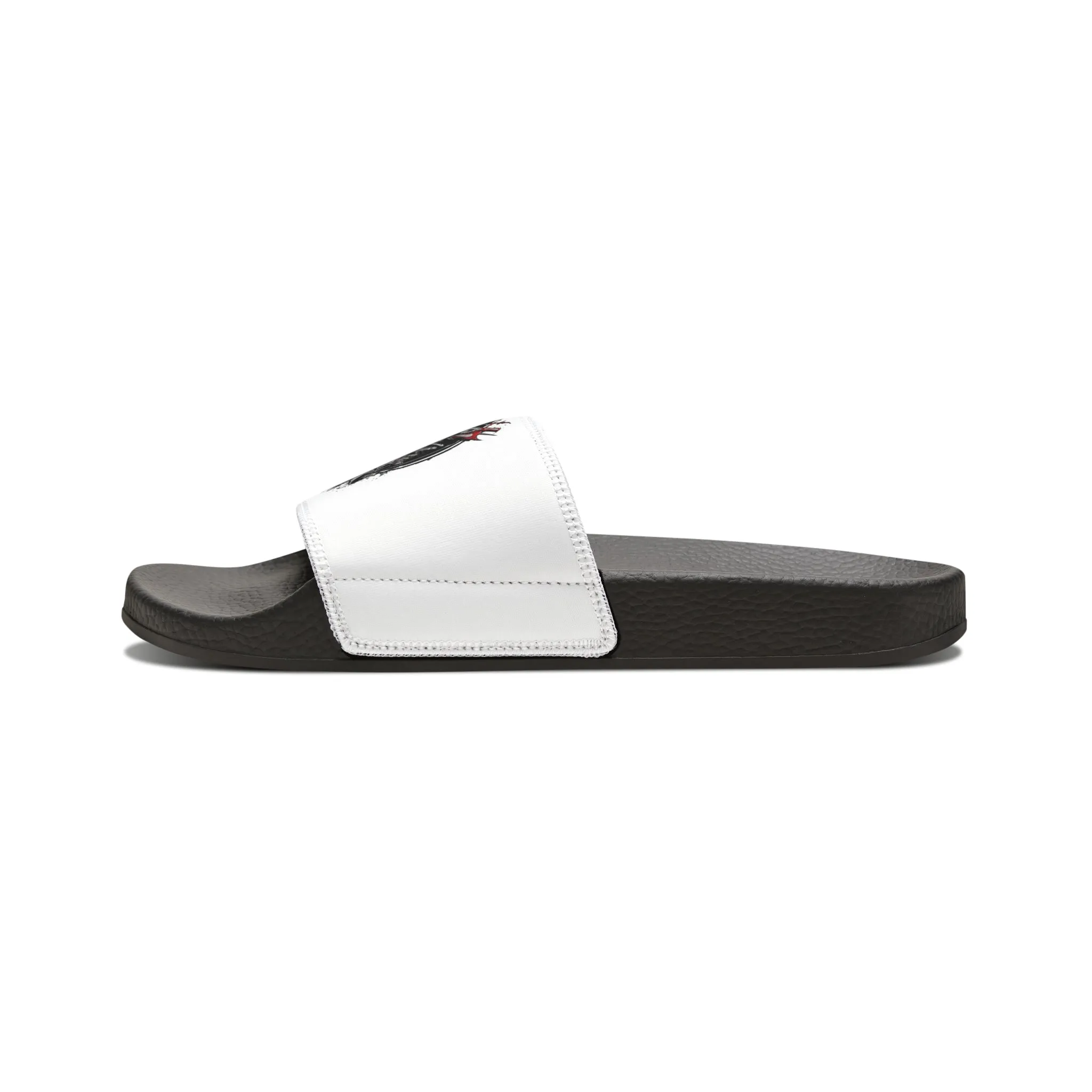 American Metal Society Women's PU Slide Sandals