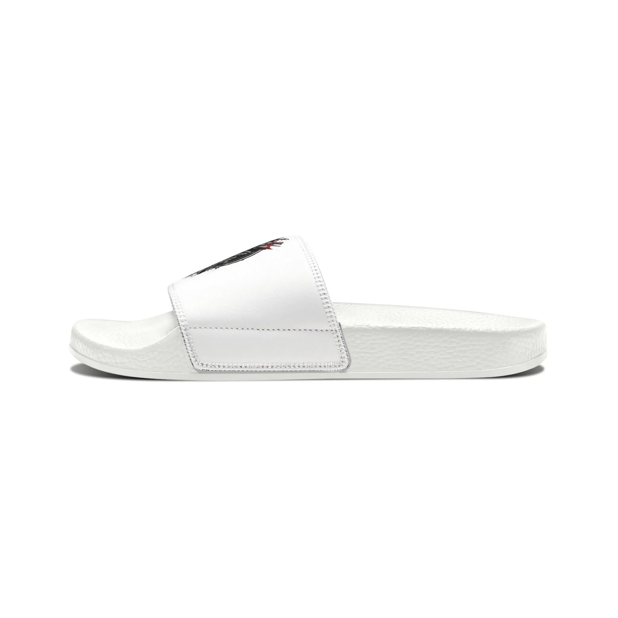 American Metal Society Women's PU Slide Sandals