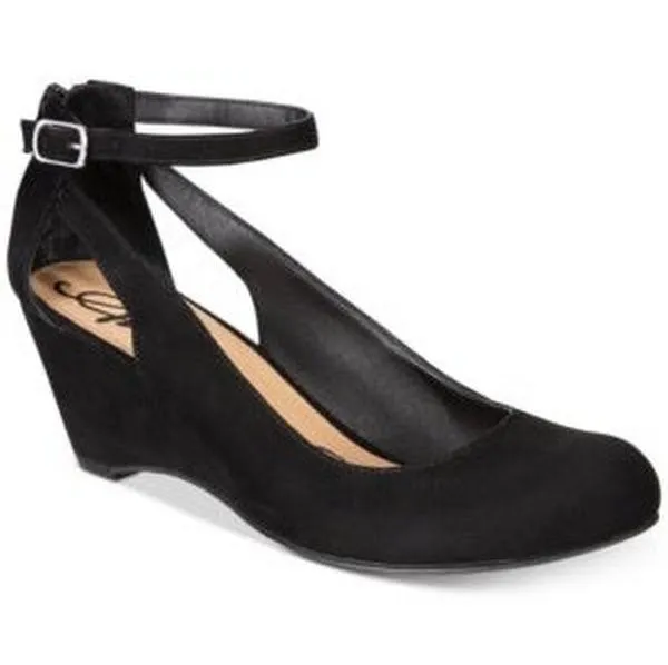 American Rag Miley Ankle-Strap Wedge Pumps