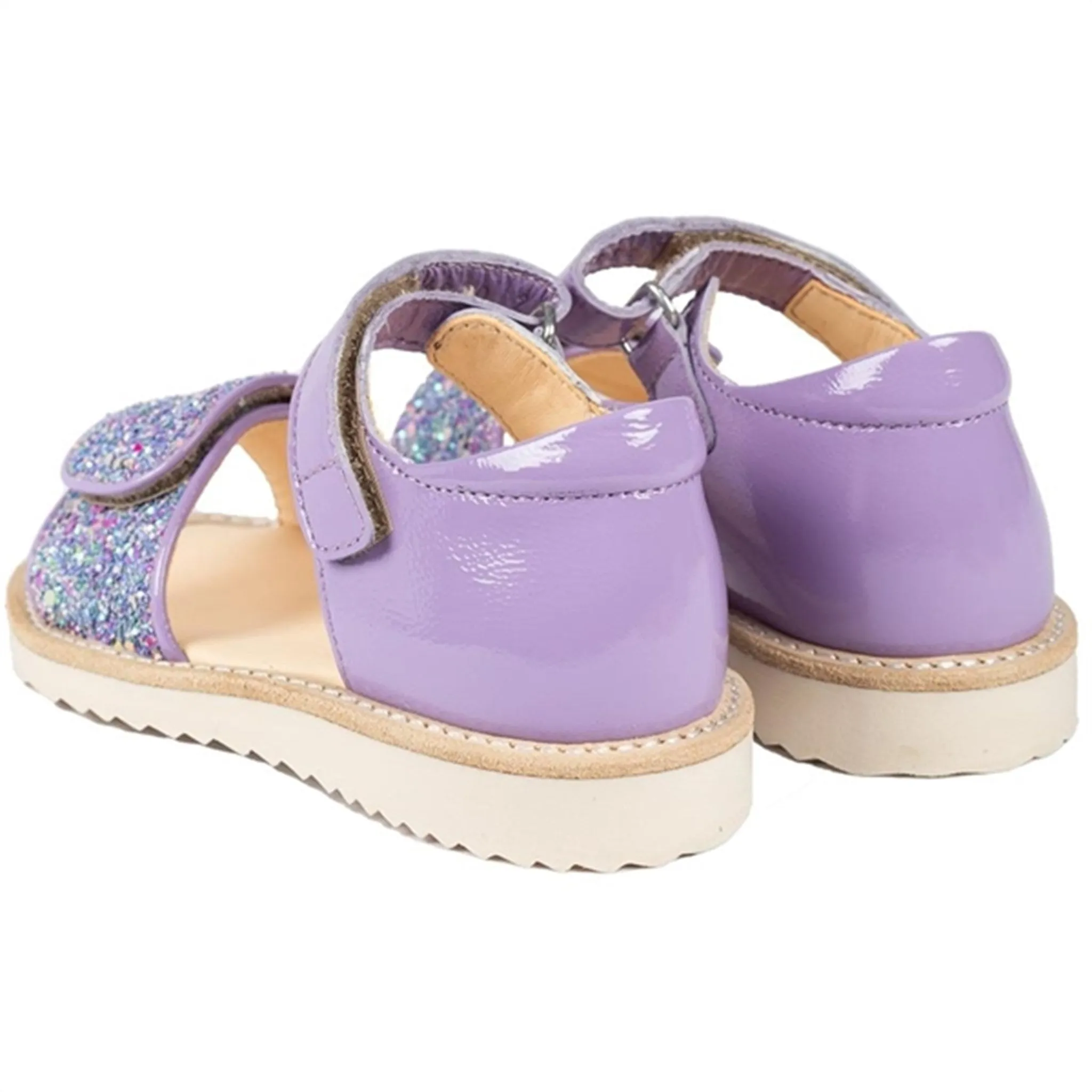 Angulus Sandals Lilac/Confetti Glitter