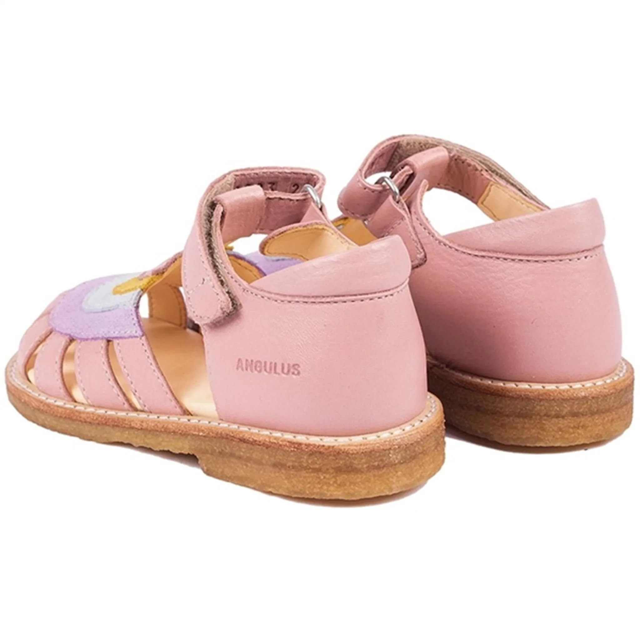 Angulus Sandals Rose/Lilac/Ice Blue/Pineapple