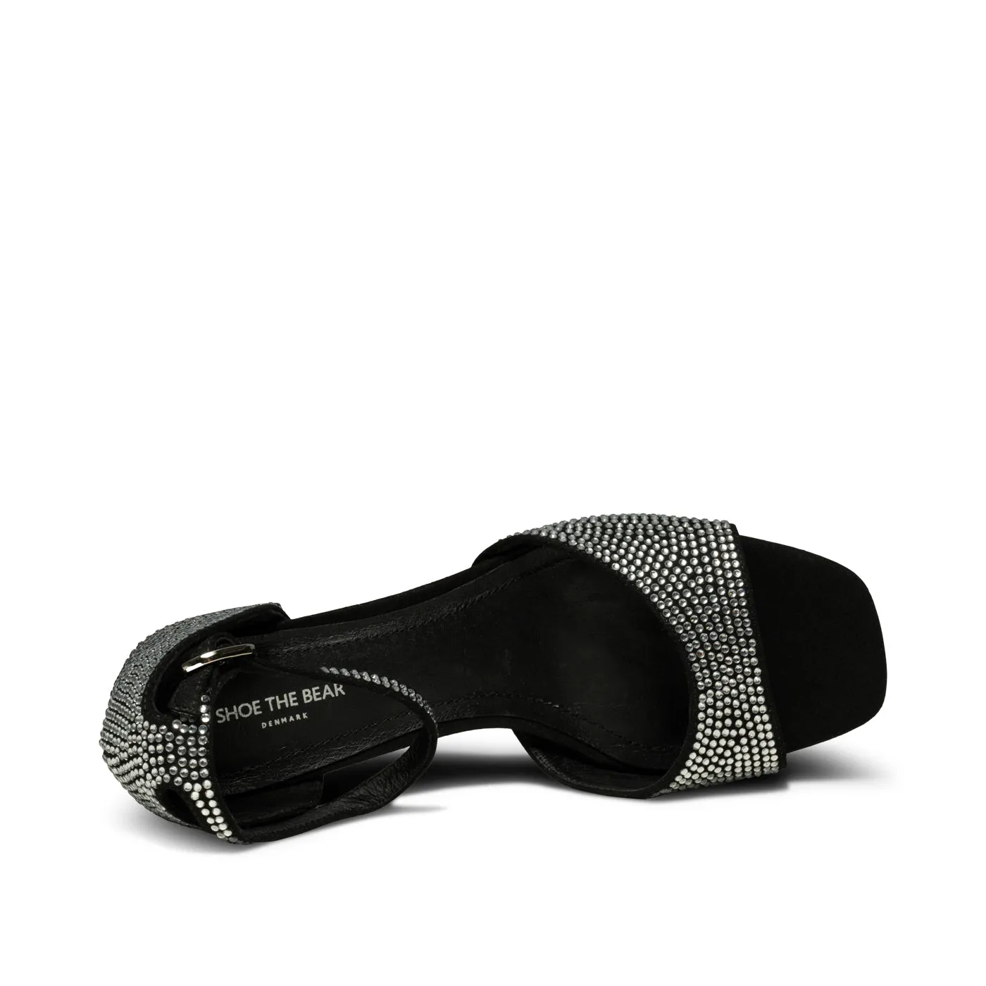 Anni krystal sandal - BLACK