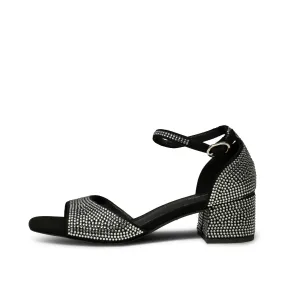 Anni krystal sandal - BLACK