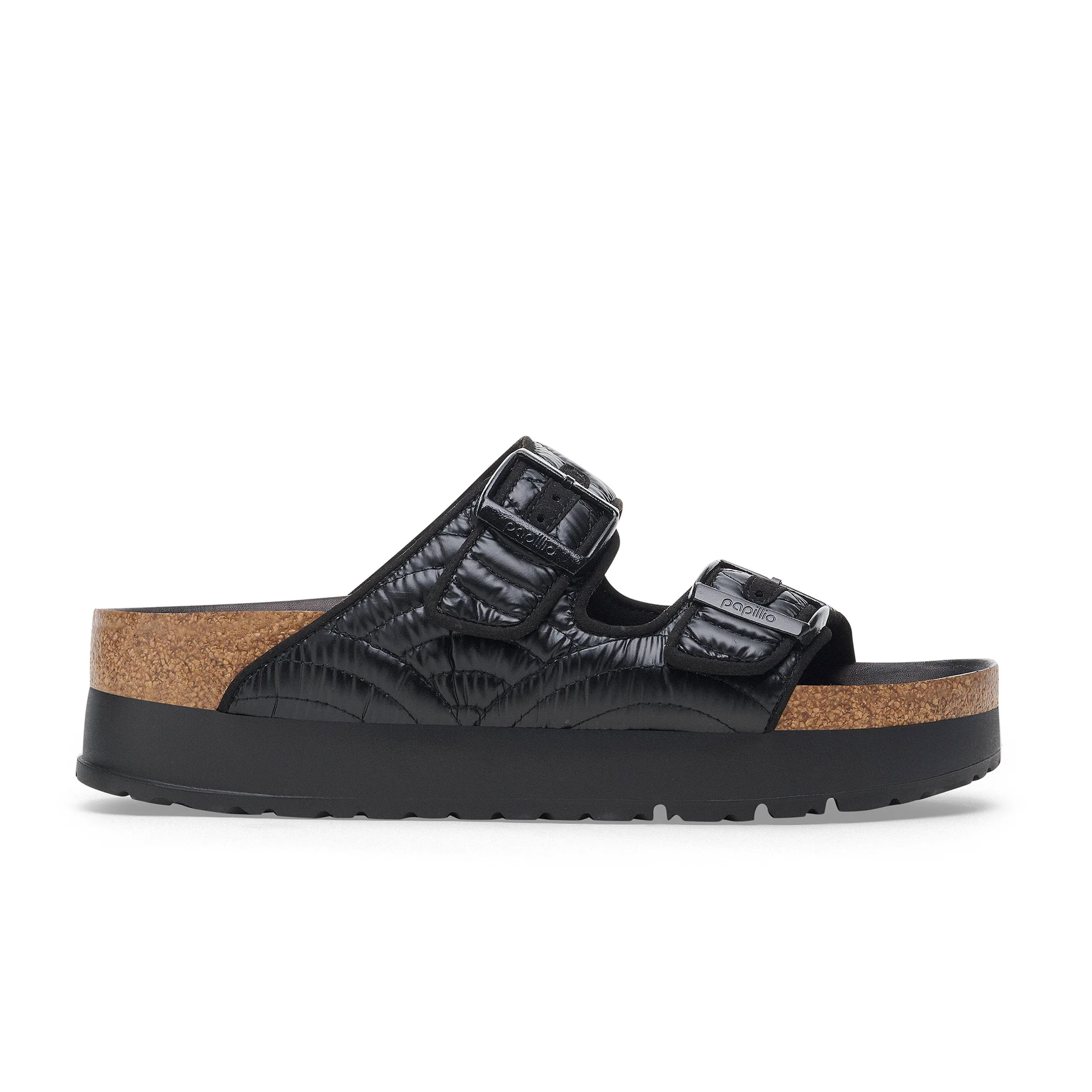 Arizona Platform Nylon Winter Puff Black