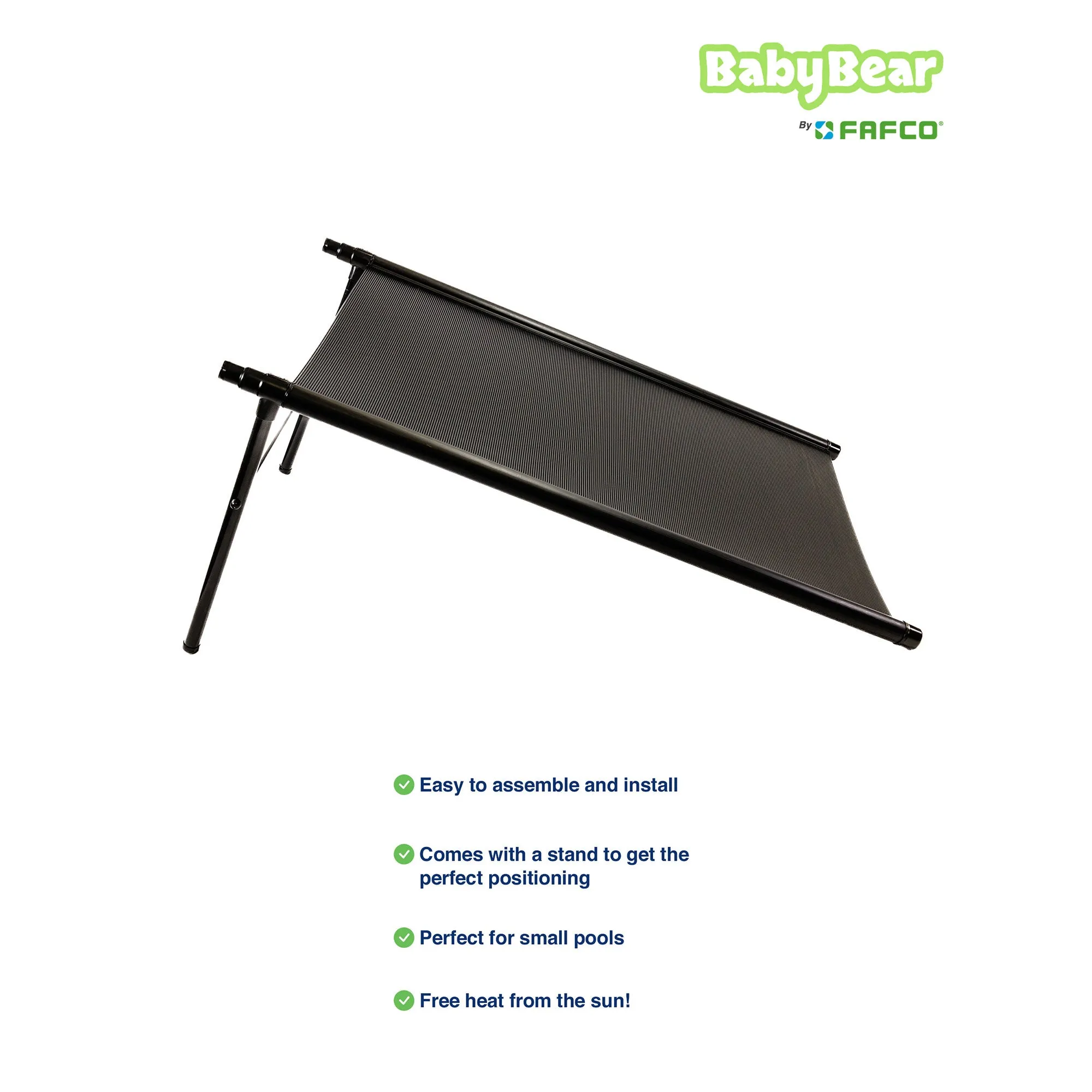 Baby Bear Solar Power Heater System for Above Ground Swimming Pools (Used)