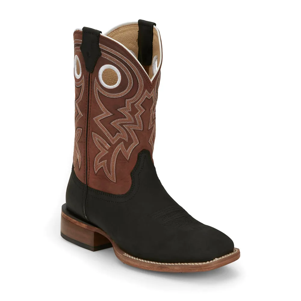 Big News 11" Wide Square Toe Cowboy Boots