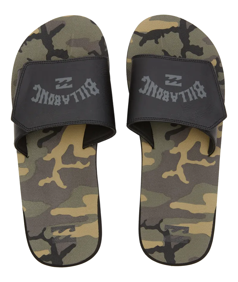 Billabong All Day Impact Slide Sandal-Camo