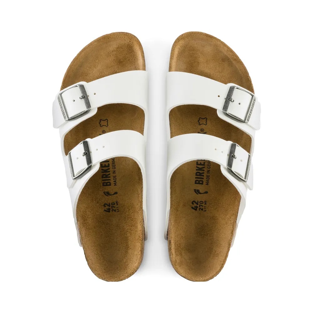 Birkenstock Arizona Birko-Flor Sandal in White