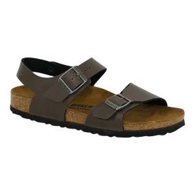 Birkenstock Kids' New York Sandals Birko-Flor Pull Up Brown 26 N