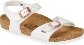 Birkenstock Rio Kids Girls White Sandal