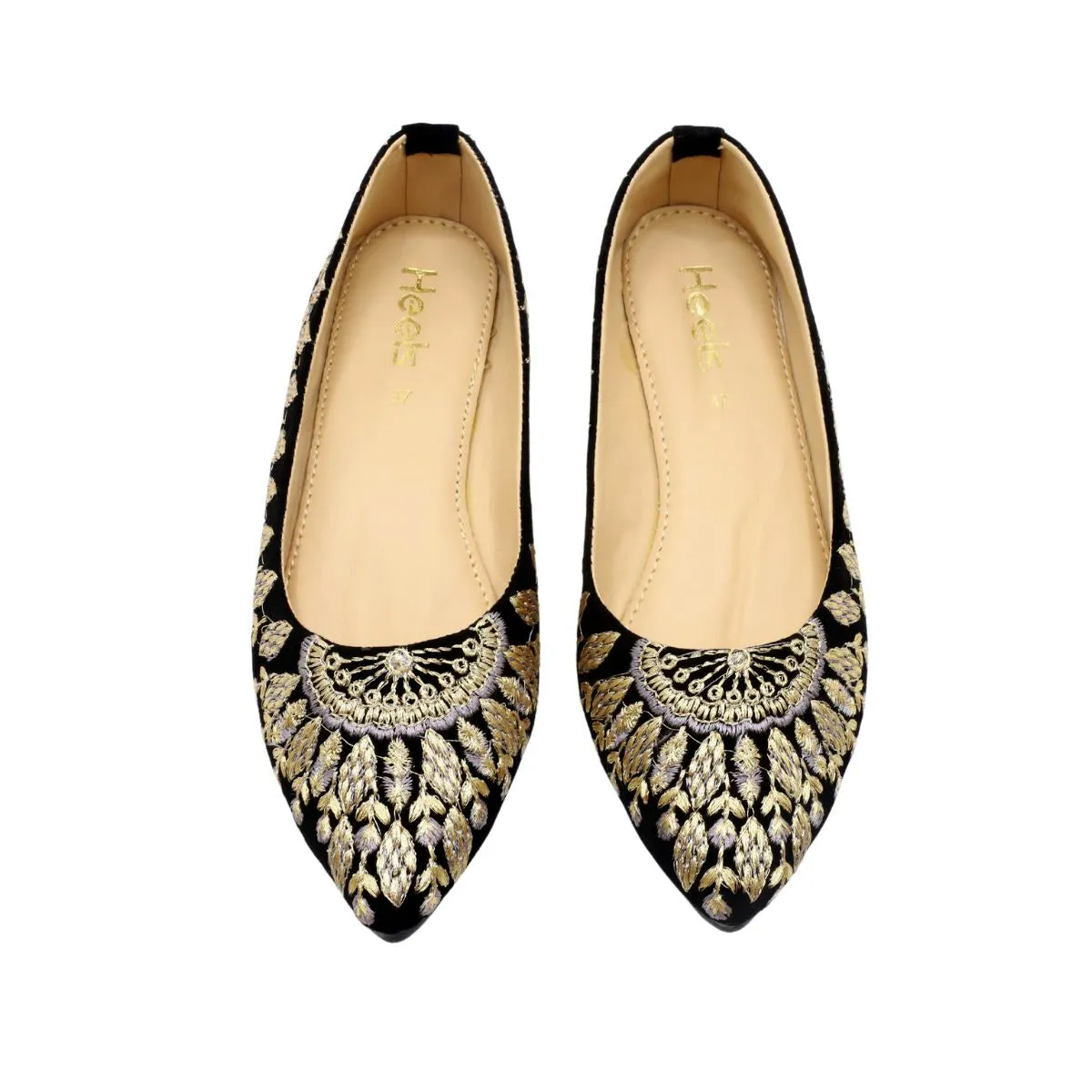 Black Ethnic Pumps L00900031