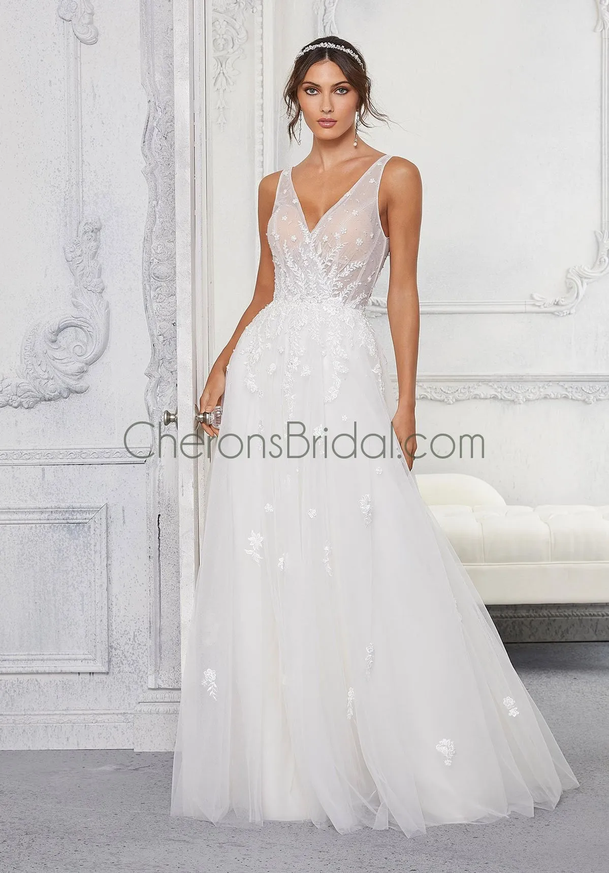 Blu - 5922 - Candice - Cheron's Bridal, Wedding Gown