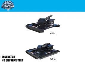 BLUE DIAMOND heavy duty brush cutter for excavators