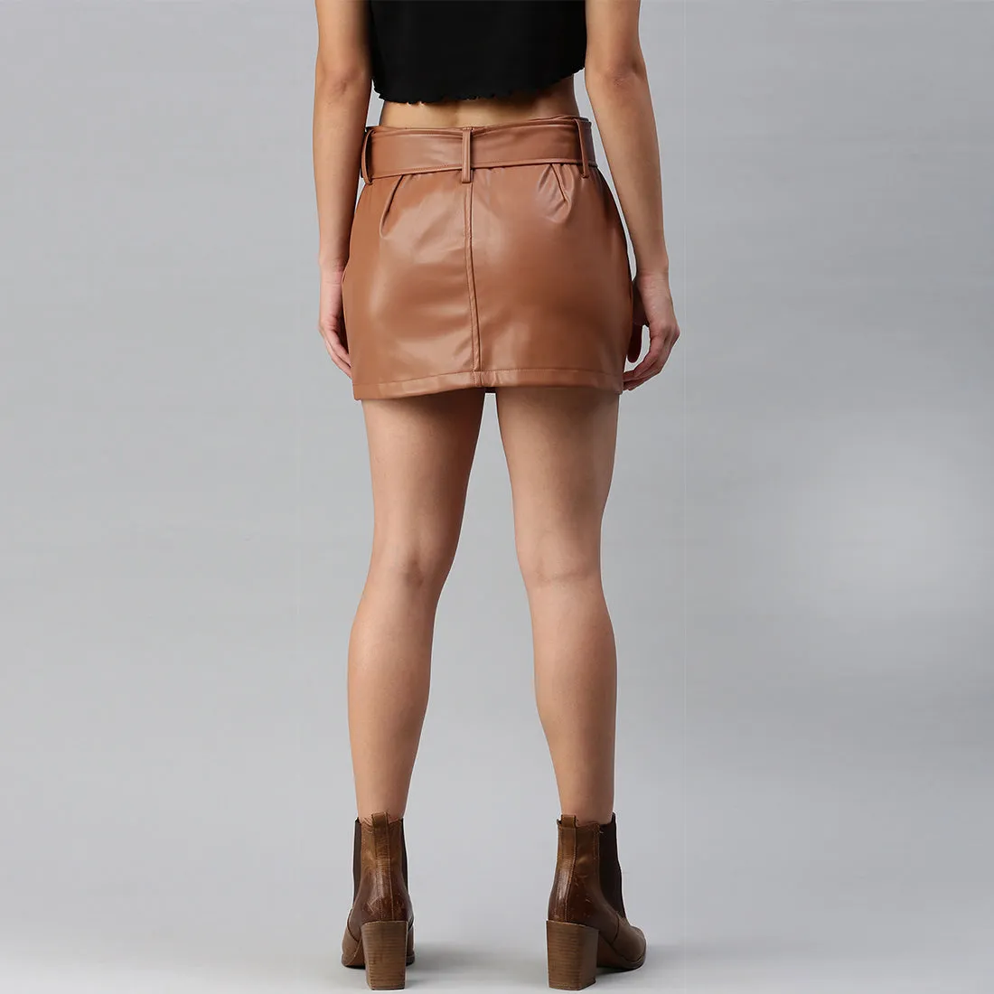 Bodycon Mini Slit Skirt