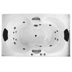 Broadway Bathroom Andorra 1790mm Spa With Hot Pump 8 Jets White