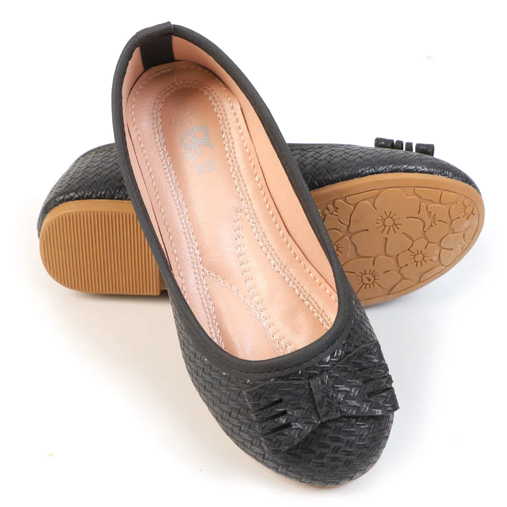 Casual Pumps For Girls - Black