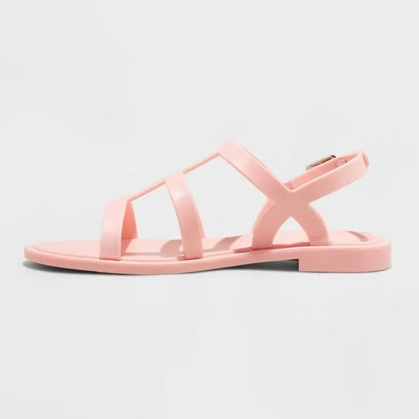 Cat & Jack Kid's Elsie Sandals Pink 093 09 6019