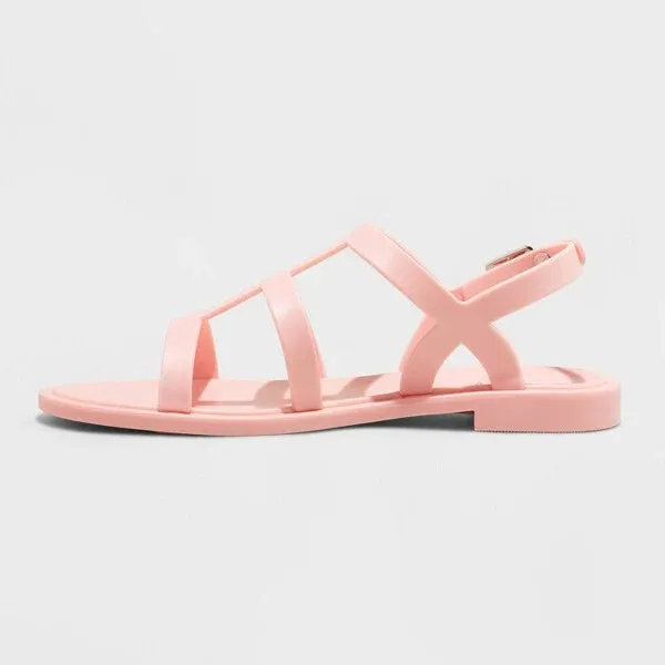 Cat & Jack Kid's Elsie Sandals Pink 093 09 6019