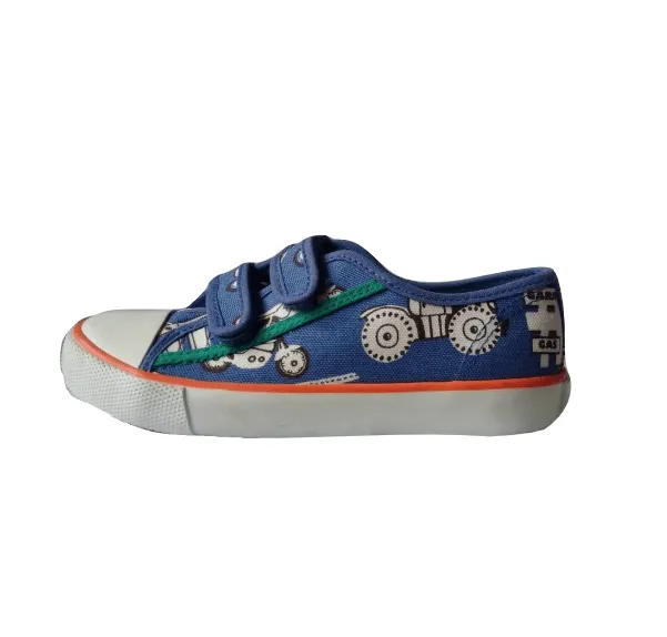 Cath Kidston Boys Multi Vehicle Strap Pumps