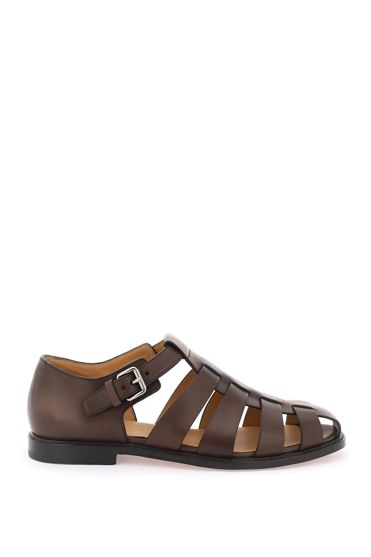 CHURCH'S leather fisherman sandals