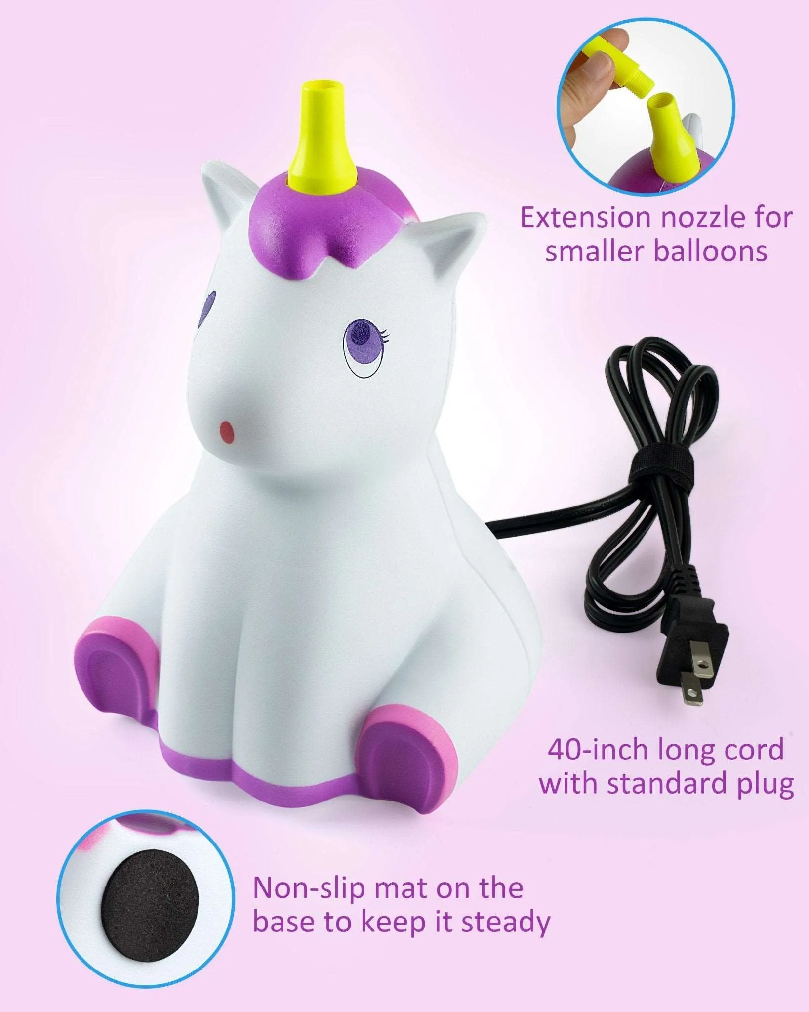 Coogam Unicorn Balloon Pump