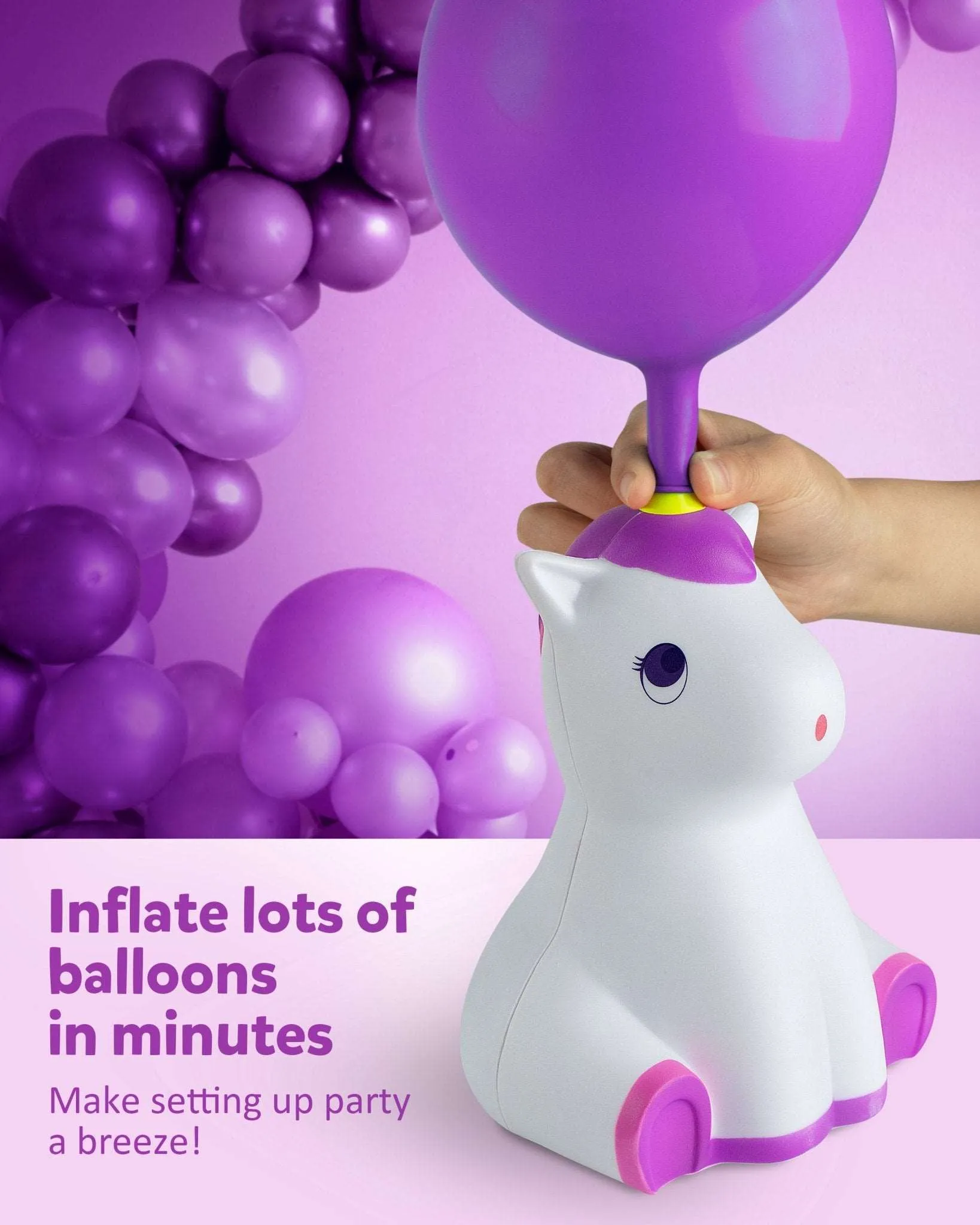 Coogam Unicorn Balloon Pump