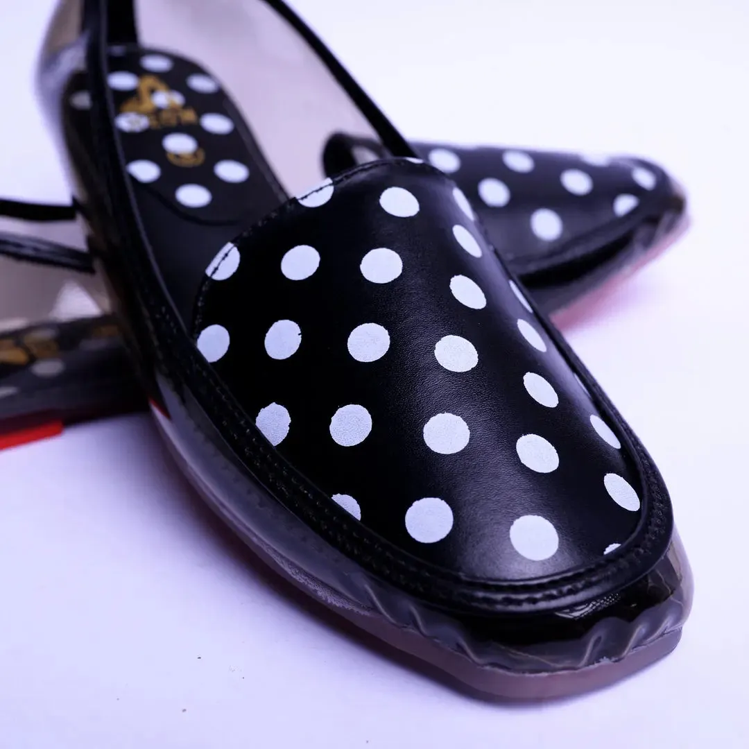 Dot Loafers BLACK