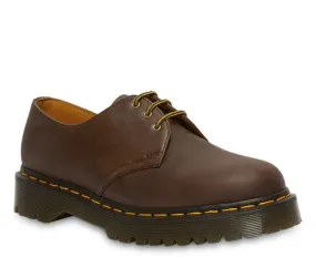 Dr Martens 1461 Bex 3 Eye Dark Brown Crazy Horse