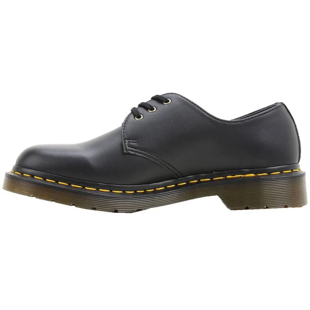 Dr. Martens Felix Rub Off Vegan 1461 3 Eyelet Black Unisex Shoes - UK 5