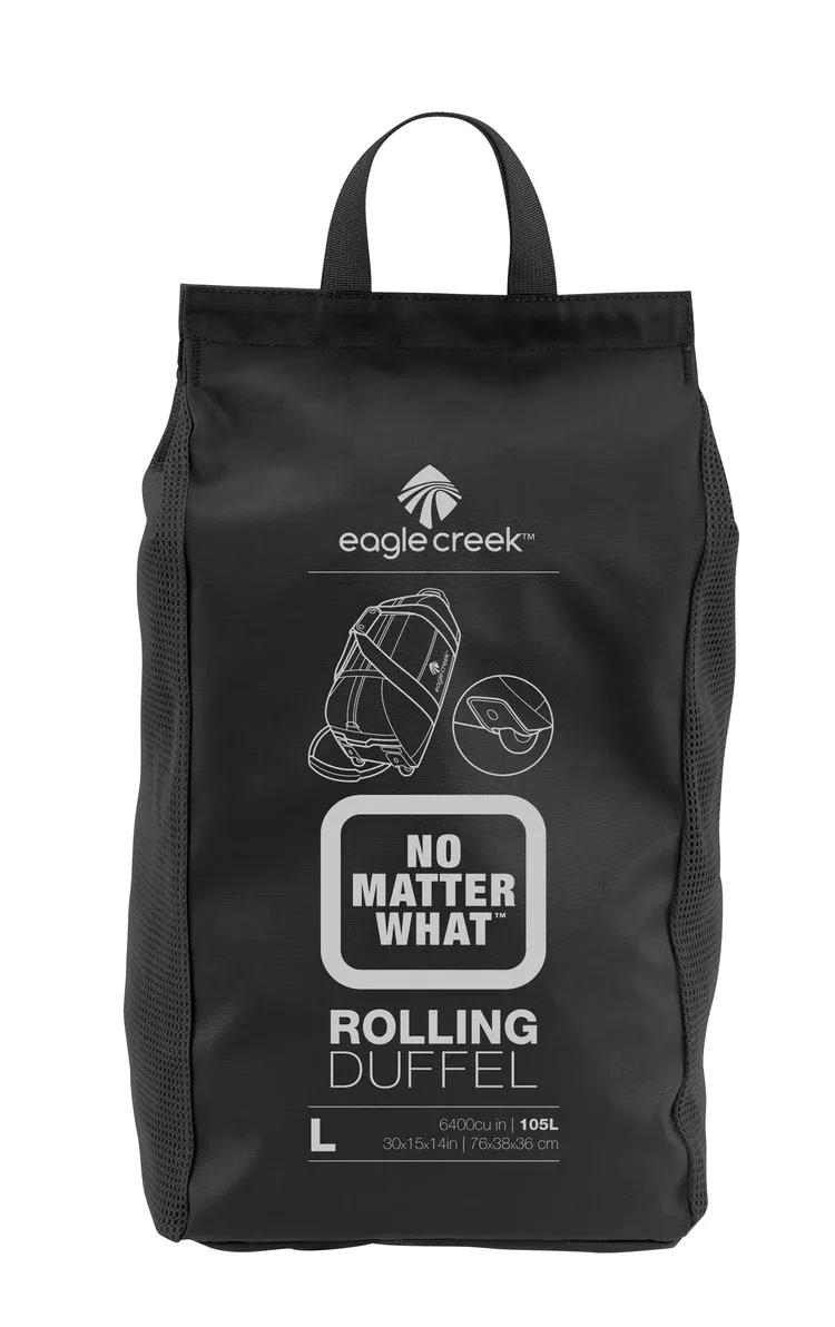 Eagle Creek ROLLING NO MATTER WHAT DUFFEL BAG 130L - 36" Wheeled Duffle 20422