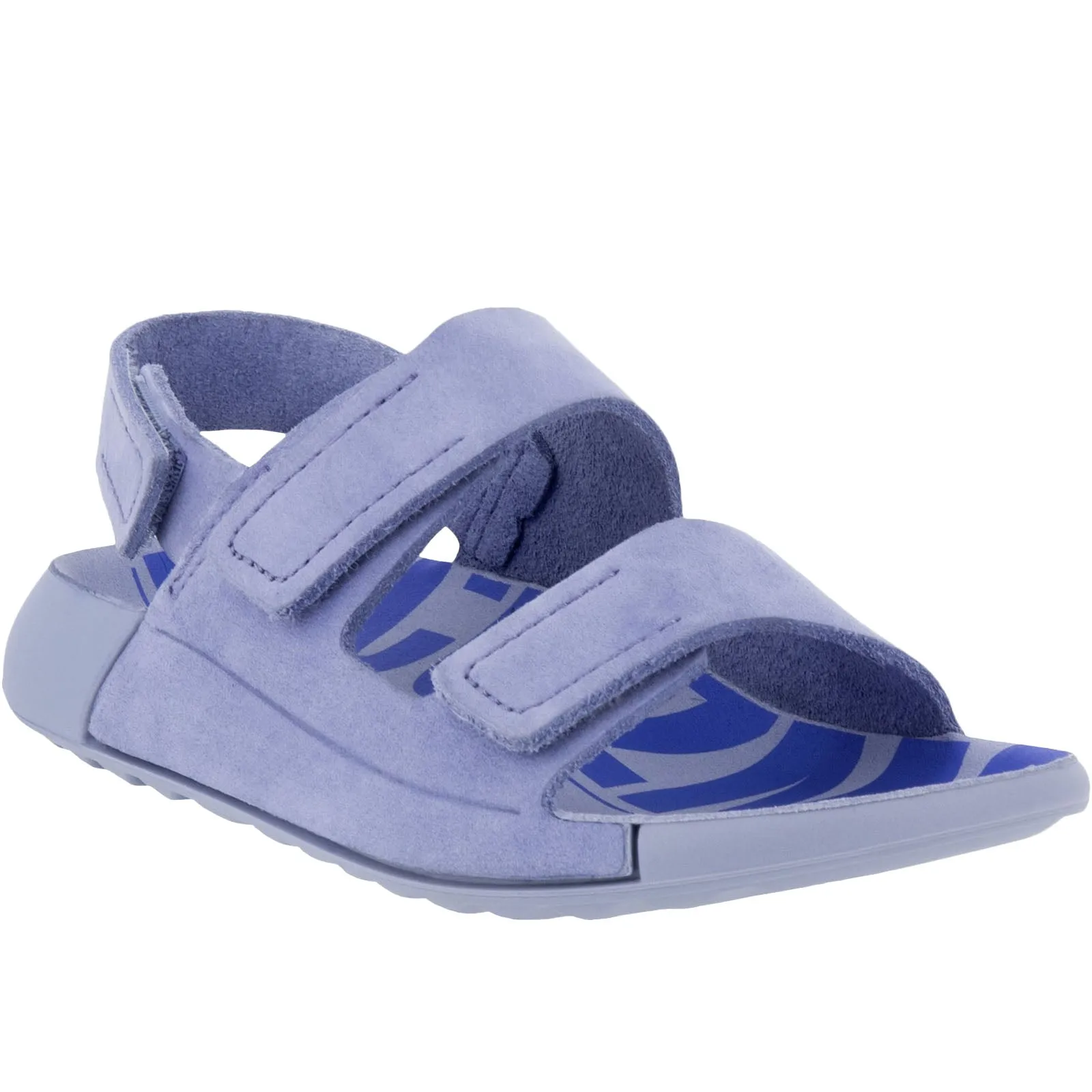 ECCO Kids 2ND Cozmo Hook & Loop Leather Sandals