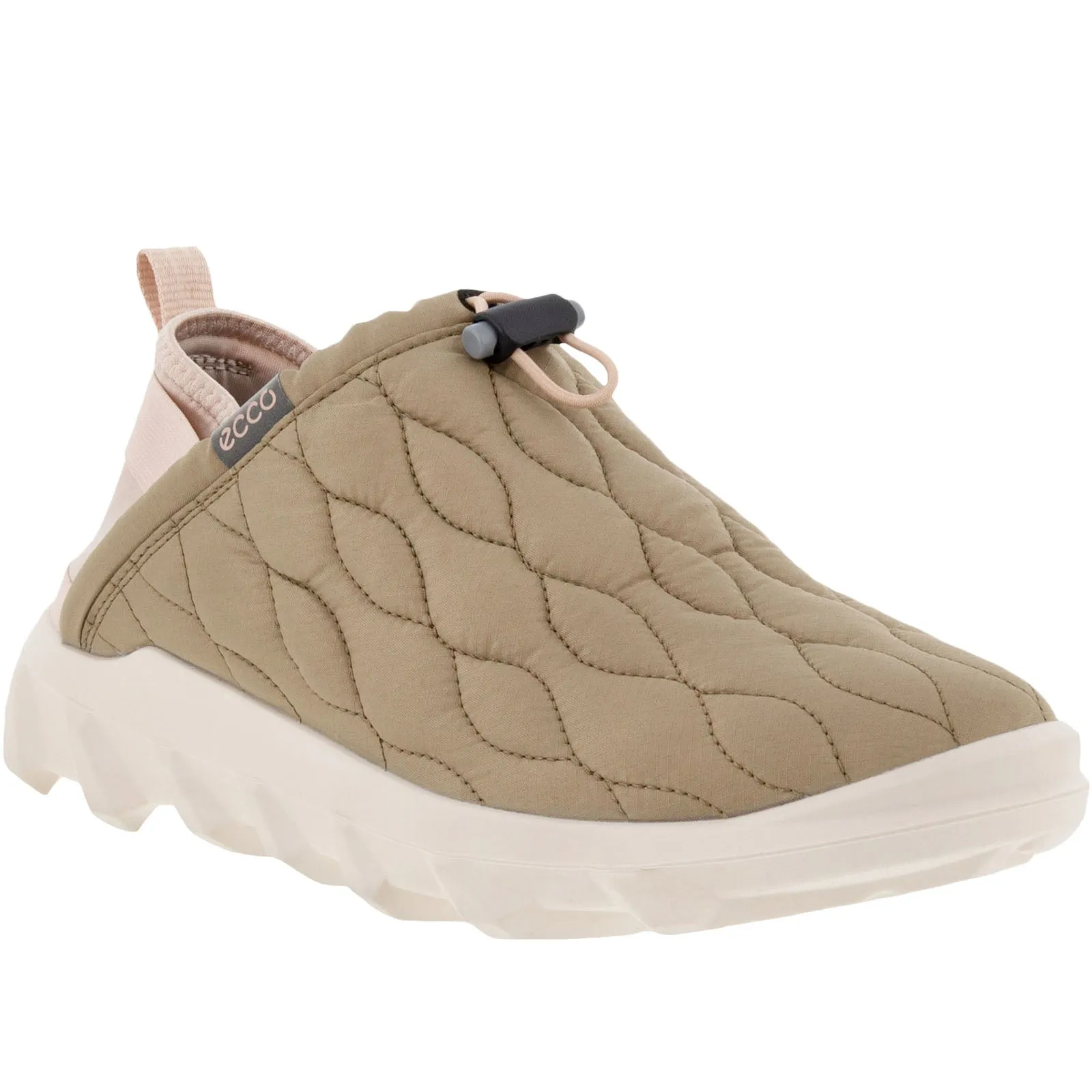 ECCO Womens MX Quilted Fleece Lined Slip On Plimsolls