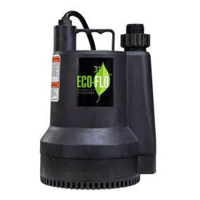 Eco-Flo Submersible Utility Pump 1/6 HP