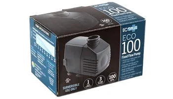 EcoPlus Eco 100 Fixed Flow Submersible Only Pump