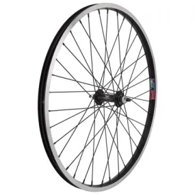 Ft Whl,24X1.75,Bk,Aly,36H 3/8'',Sw,Bk,100Mm 24'' Kids Mtb Wheels  Wheels  24''