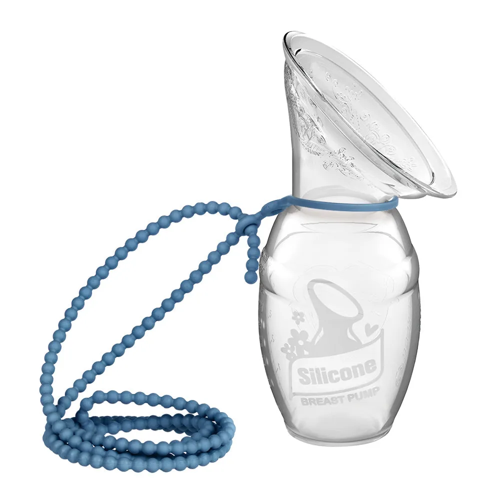 Generation 1 Silicone Breast Pump (100ml) and Breast Pump Strap Combo