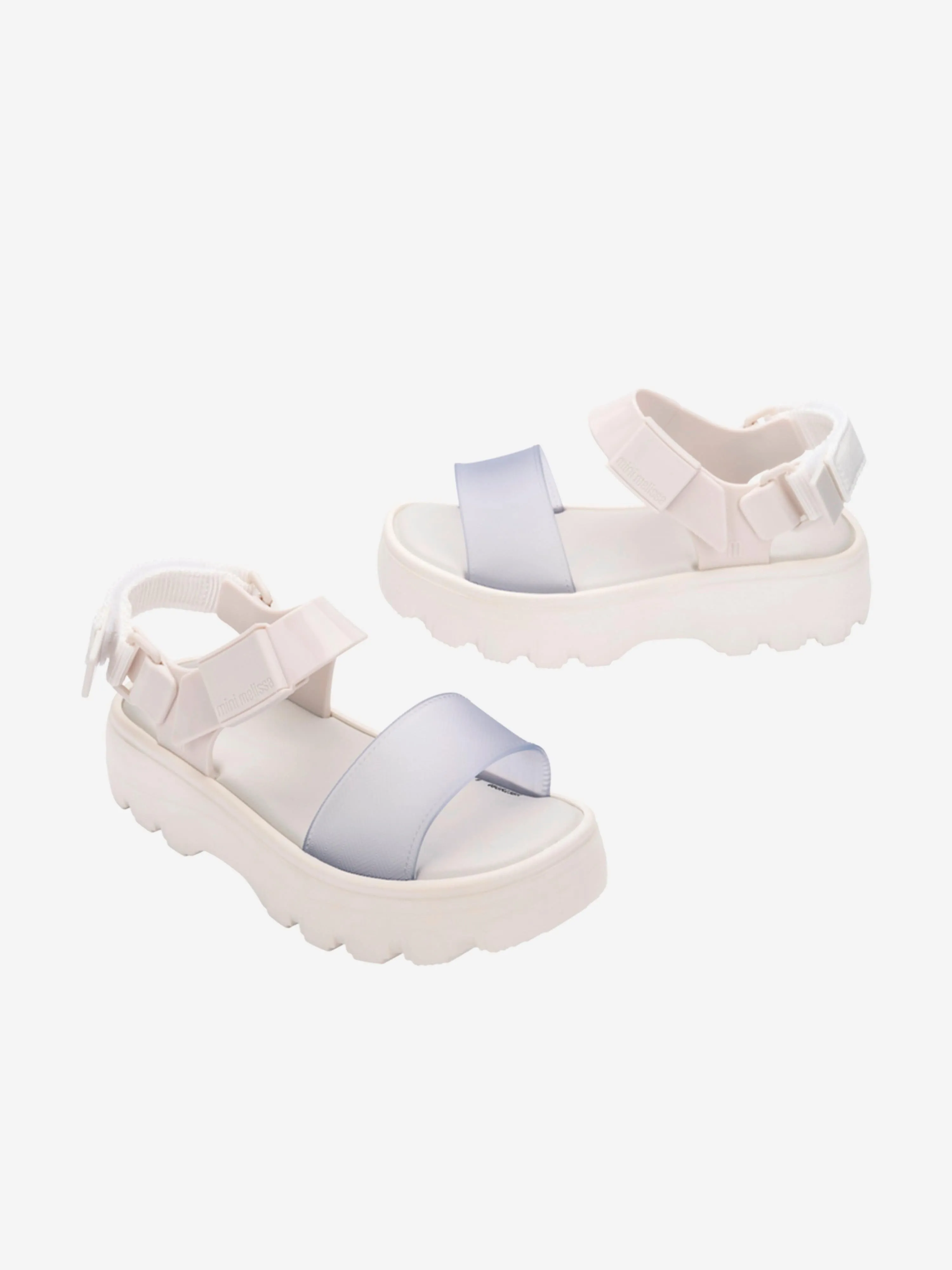 Girls Kick Off Sandals in White