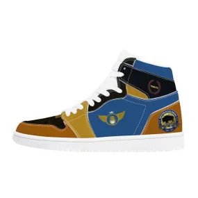 Gold Series Buffalo Soldiers Tribute High Top Custom Shoes