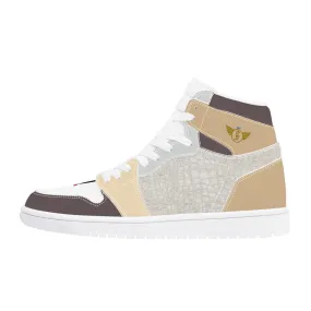 Gold V1 | High Top Customized | Shoe Zero