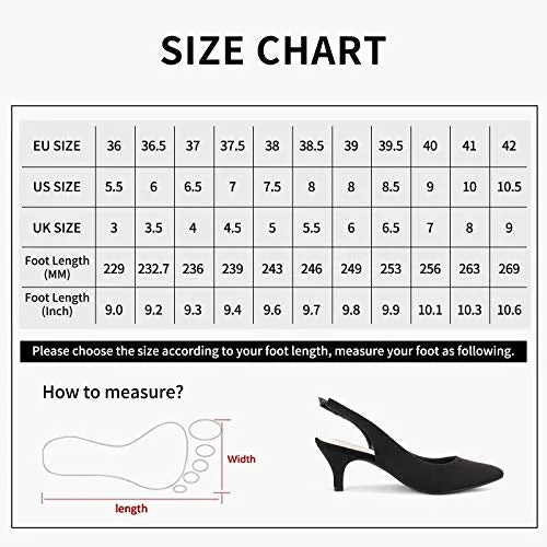 Greatonu Womens Gold Sexy Pointed Closed Toe Comfortable Slingback Pumps Court Shoes