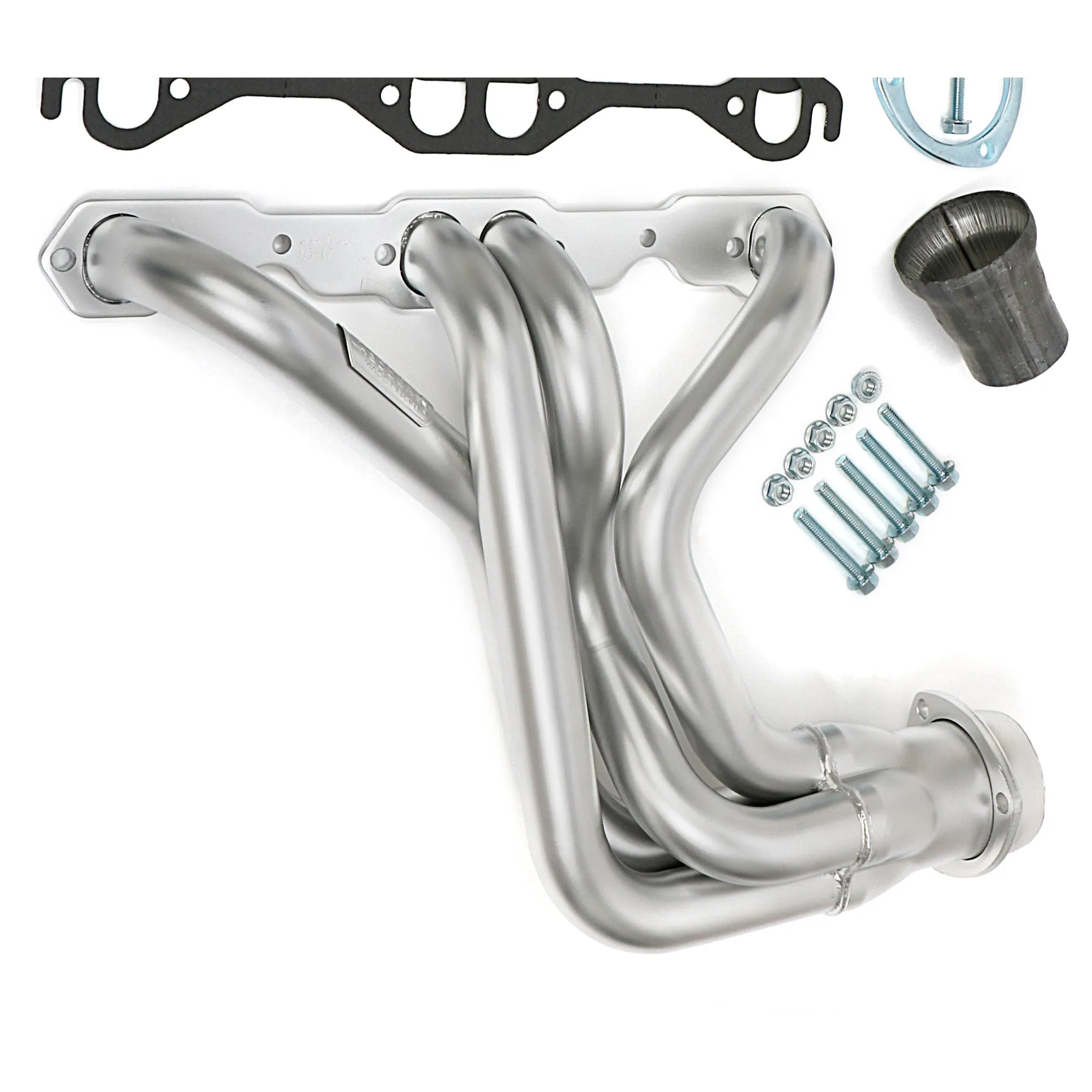 Hedman Hedders Elite Ultra-Duty Headers - 1.625 in Primary - 3 in Collector - Metallic Ceramic - Small Block Chevy - GM Fullsize SUV / Truck 1967-91 69830 - Pair