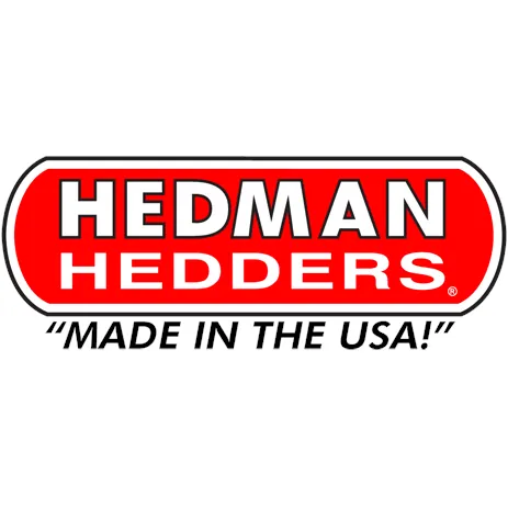 Hedman Hedders Street Headers - 1.625 in Primary - Stock Collector Flange - Black Paint - GM LS-Series - GM Fullsize SUV / Truck 1999-2007 - Pair