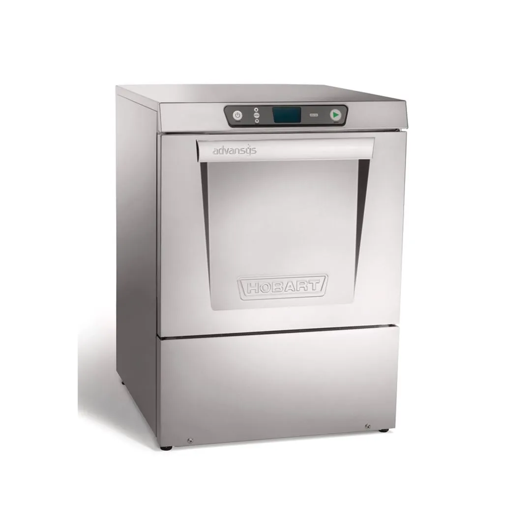 Hobart Advansys Undercounter High Temp Dishwasher with Energy Recovery Hot Water Sanitizing 208-240V