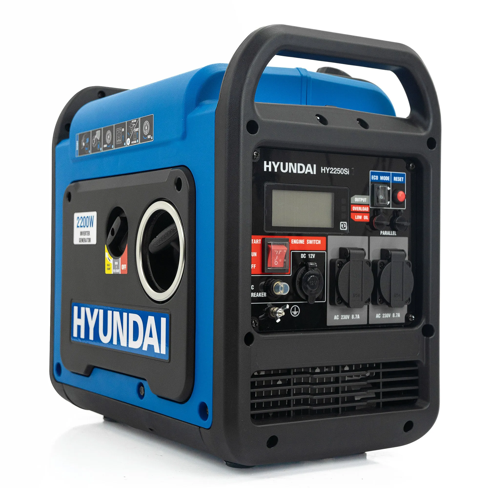 Hyundai HY2250Si 2.2kW Petrol Inverter Generator