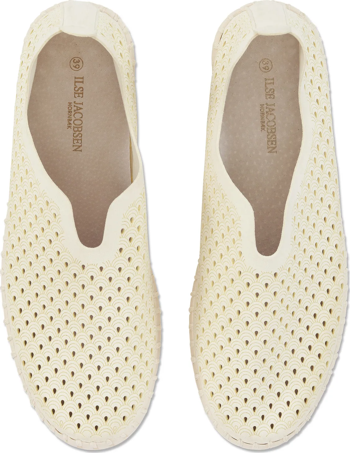 Ilse Jacobsen Women&#x27;s Flats Milk Creme | Buy Ilse Jacobsen Women&#x27;s Flats Milk Creme here | Outnorth